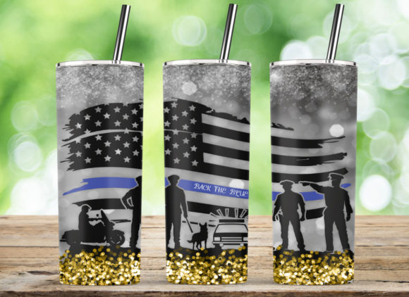 American Police USA Flag for DAD 2022