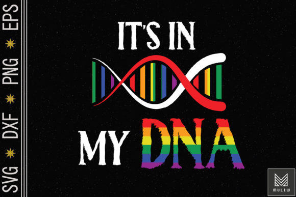 DNA Gay Pride Month Flag Queer LGBTQ Graphics
