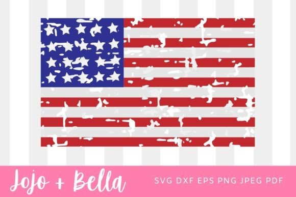 Grunge Flag, USA Baseball Flag Svg